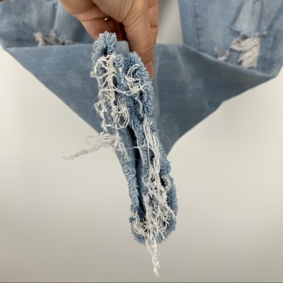 American Eagle Distressed 360° Super Stretch Skinny Jean Jeggings Light Wash 6 - Picture 10 of 16